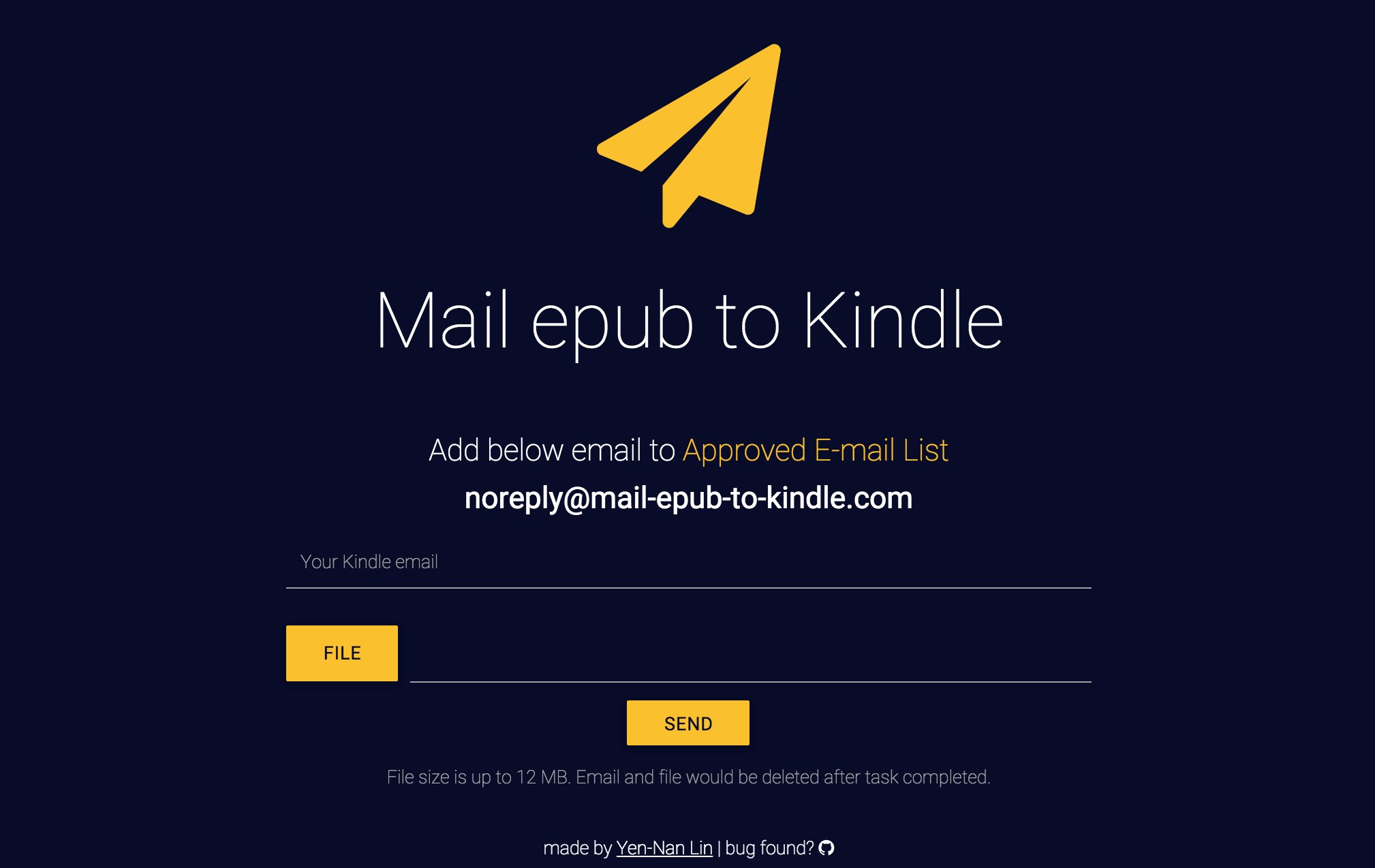 screenshot-mail-epub-to-kindle